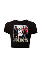 Hot Boys Graphic crop top