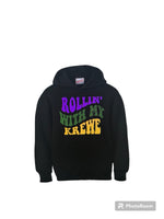 Kids Rollin w my Krewe Hoodie