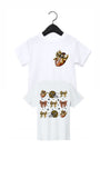 Girls football Tee