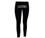 Black Saints Outline Leggings