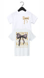 Girls Saints ribbon Tee