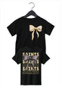 Girls Saints ribbon Tee