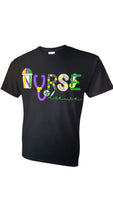 Mardi Gras Nurse Tee