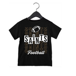 Kids saints football tee