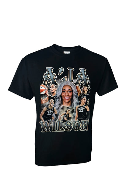 Aja Wilson graphic tee