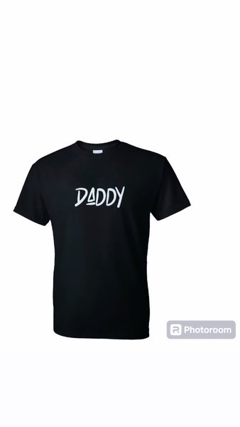 Daddy Tee Black/White