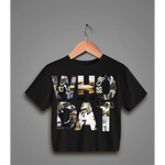 Crop Who Dat tee