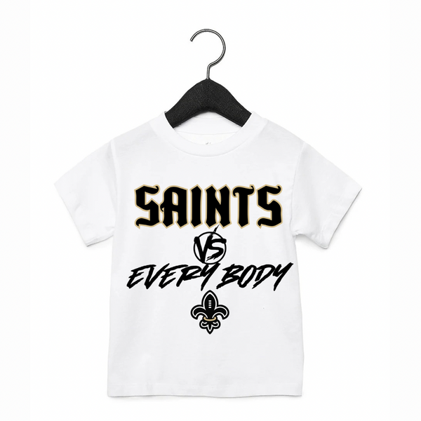 Kids Saints vs everybody tee