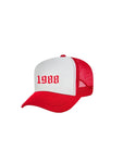 Red Trucker Birth Year Hat (Scroll down to year)