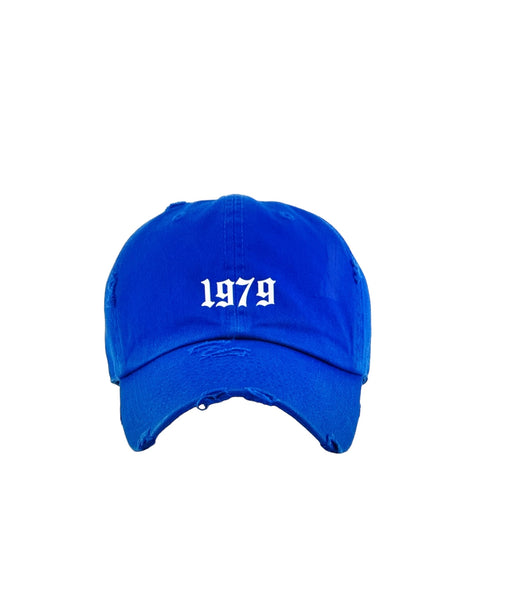 Blue Birth Year Hat (Scroll down to year)