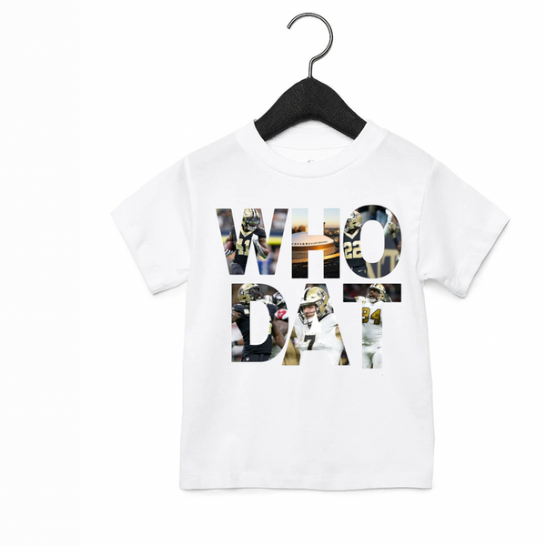 Kids Who Dat tee