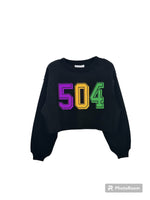 504 Crop Sweatshirt