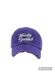 Hoochie Daddies Cursive Purple Hat