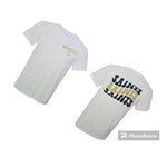 Front and Back Saints Wave Tee