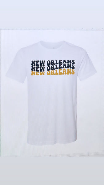 New Orleans Wave shirt (FRONT ONLY)