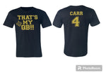 Front and Back QB tee