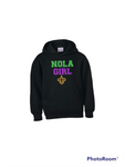 Kids Nola Girl MG Hoodie