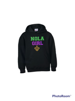 Kids Nola Girl MG Hoodie