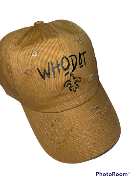 Whodat Hat (Gold)
