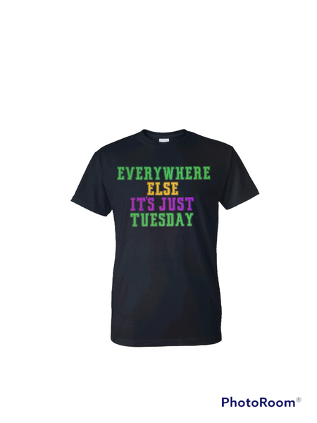 Everywhere else Short Sleeve Unisex Tee