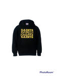 Saints gold outline Hoodie