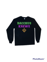 Bacchus Krewe Long Sleeve Tee