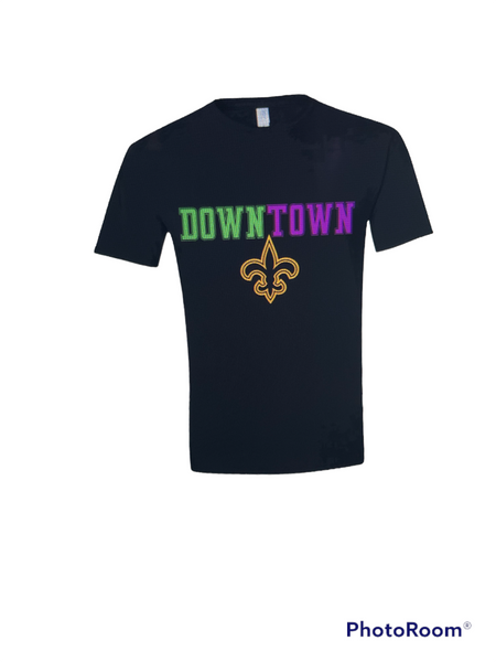 Downtown Short Sleeve Unisex Tee