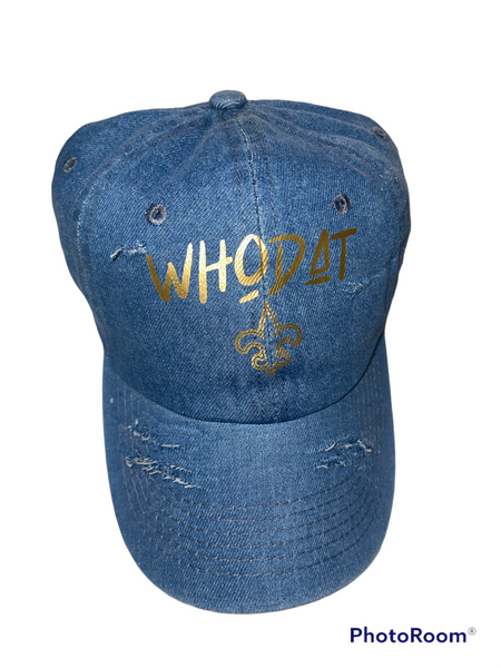 Whodat Hat (Denim)